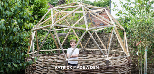 3_Patrick made a den