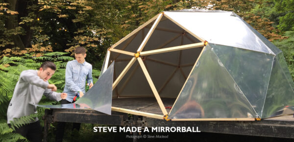 9_Steve made a mirror ball